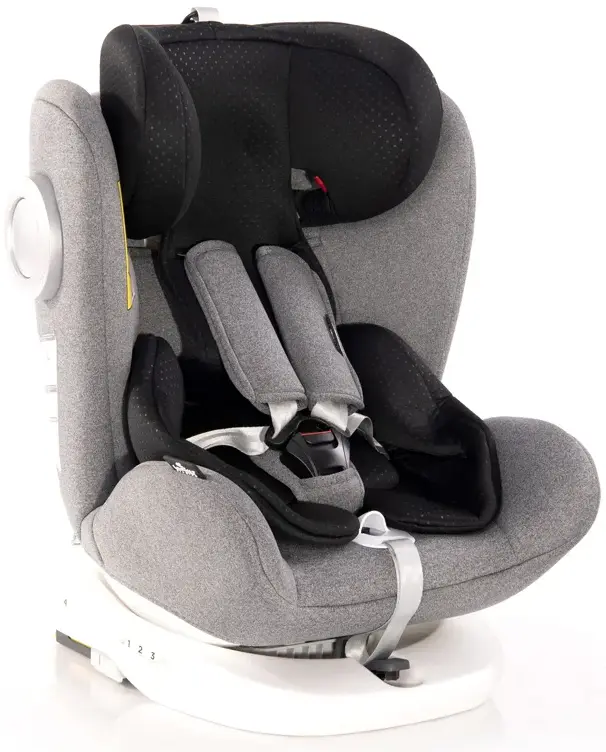 Детское автокресло Lorelli LUSSO SPS Isofix grey (0-36 кг)